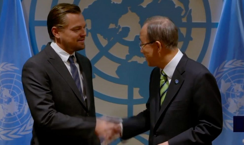 Léonardo DiCaprio discours ONU