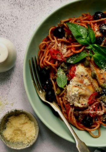 RECETTE de Spaghetti à la Putanesca facile et rapide